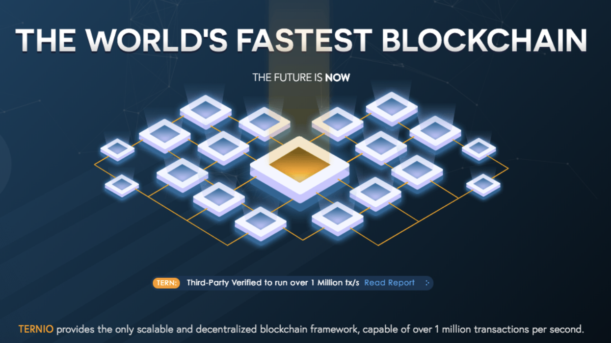 Ternio Releases 3rd Party Verification of Ability to Process Over 1 million Transactions Per Second, Fully Decentralized and On-Chain