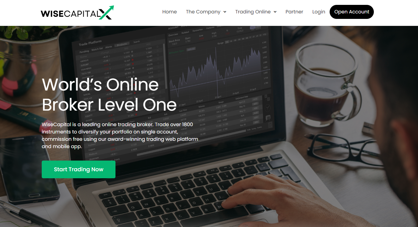 trading the markets with WiseCapitalX